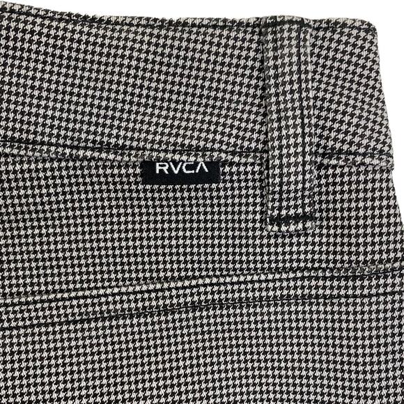 RVCA Women's Pants Houndstooth Print Size 30 RN# 99064 - Picture 2 of 9